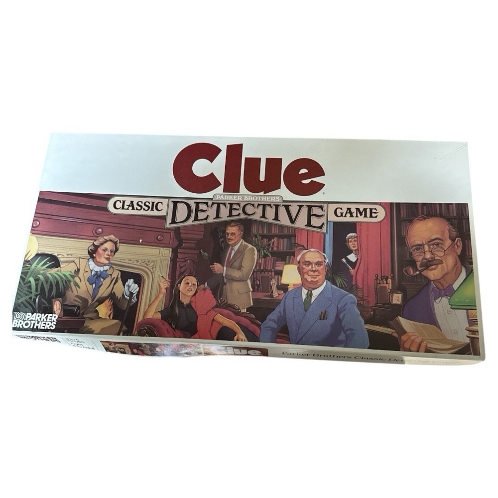 Vintage Clue Board Game 1986‎ Edition Complete Classic Parker Brothers Complete